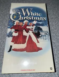 White Christmas VHS VCR Video Tape Movie New / Sealed Bing Crosby, Danny Kaye - Imagen 1 de 8