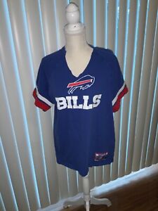 Women’s Buffalo Bills Majestic Shirt Preowned Size LARGE
