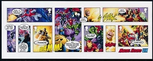2019 GB MARVEL HEROES UK MINI SHEET SG MS4192 FINE MINT MNH self adhesive - Picture 1 of 1