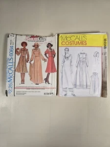 Sewing Patterns Lot of 2 Womens Costumes Sizes 10-16 #15 - Picture 1 of 7