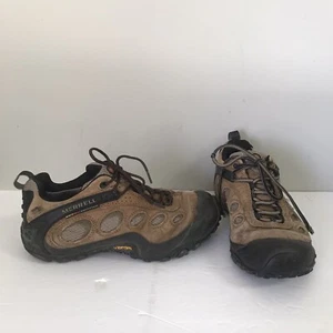 Merrell Women's Vibram Continuum Hiking Shoes Gore-Tex Size 8 Brown Black Vented - Picture 1 of 9