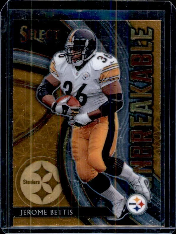 2020 Panini Select - Unbreakable #U12 - Jerome Bettis - Image 1 of 1