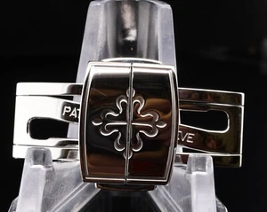 Auth. Patek Philippe Aquanaut Steel Deployant Clasp 18 x 18mm OEM - Picture 1 of 5