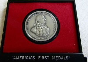 Años 70 US Mint America’s First Medals Series Peltre Mayor Henry Lee - Imagen 1 de 5