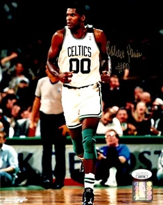Robert Parish autographed signed 8x10 photo NBA Boston Celtics JSA COA - Picture 1 of 1