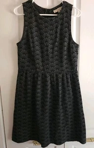 Vestido grueso forrado sin mangas negro para mujer Ann Taylor talla 8 - Imagen 1 de 6