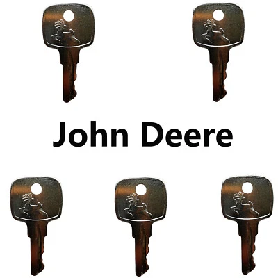 5 Keys For John Deere Ignition AR51481 Tractor Combine Harvester Riding mower - Image 1 of 3