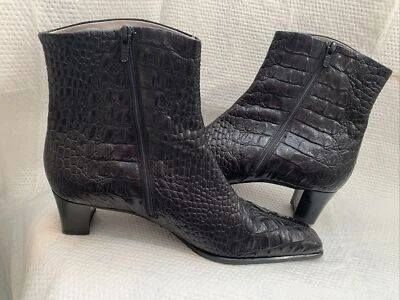 Botas de couro Peter Keiser preto Quênia feitas na Alemanha 8 1/2 - Imagem 1 de 4