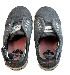 Osh Kosh B'gosh Girls' Toddler Blue Denim Back Strap Slip On Shoes Size 9M - Picture 1 of 4