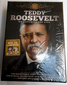 Teddy Roosevelt: The Heritage Collection - New DVD+ CD Gift set - Picture 1 of 2
