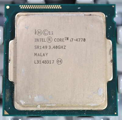i7-4770 4th Gen 3.4 GHz 8MB cache Processor TESTED WORKING SR149 Hawell LOT-A - Image 1 of 2