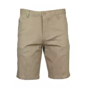 Galaxy Men's Slim Stretch Chino Shorts MSTS-430KK - Picture 1 of 2