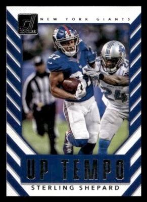 2017 Donruss #6 Sterling Shepard New York Giants - Image 1 of 2