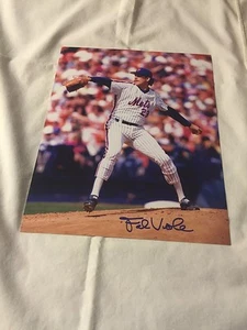 FRANK VIOLA NEW YORK METS SIGNED AUTOGRAPHED 8X10 PHOTO W/COA 4 - Picture 1 of 1