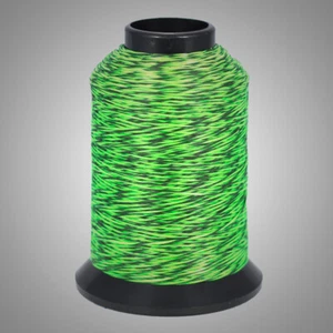 Flo Green & Black Speckled 1/8lb BCY 452X / 452XtrBowstring Material Bow String - Picture 1 of 1