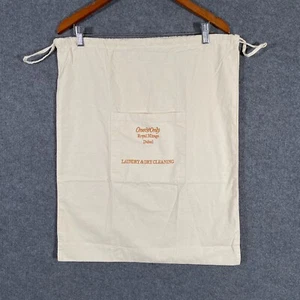 Royal Mirage Hotel Dubai Laundry & Dry Cleaning Bag One And Only Beige B10 - Picture 1 of 9