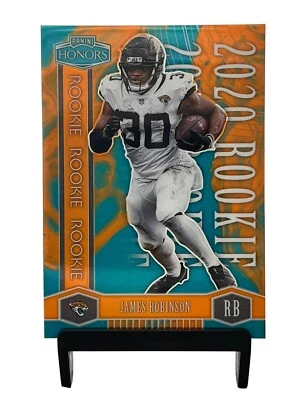 2020 Panini Honors Rookie JAMES ROBINSON /20 RC #26 🏈🔥📈 - Image 1 of 4