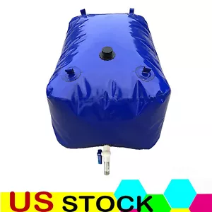 Water Storage Container Bag Bladder Collapsible Tank 105Gal / 400L with Valve RV - Picture 1 of 7