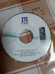 Windows PC Suite mini CD for ZTE F102 Mobile Phone - Picture 1 of 3