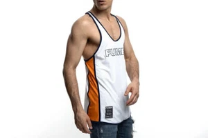 PUMP! Tanktop Varsity Deep Cut Tank Ultra-Soft Coupled Micro-Mesh 14018 P3 - Picture 1 of 5