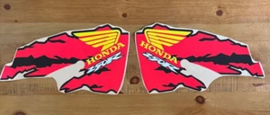 HONDA CR 250 1997 REPLICA CR 250 OEM SHROUDS GRAPHICS LOGO THICK QUALITY - Picture 1 of 23