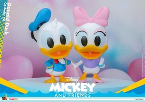 Disney Hot Toys MICKEY & FRIEND COSB987 COSB988 Donald & Daisy Cosbaby (Juego de 2 - Imagen 1 de 8