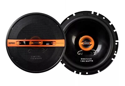 EDGE EDST216-E6 16.5cm 240W RMS Visière Puissance Coaxial Voiture Audio Parleurs - Photo 1/4