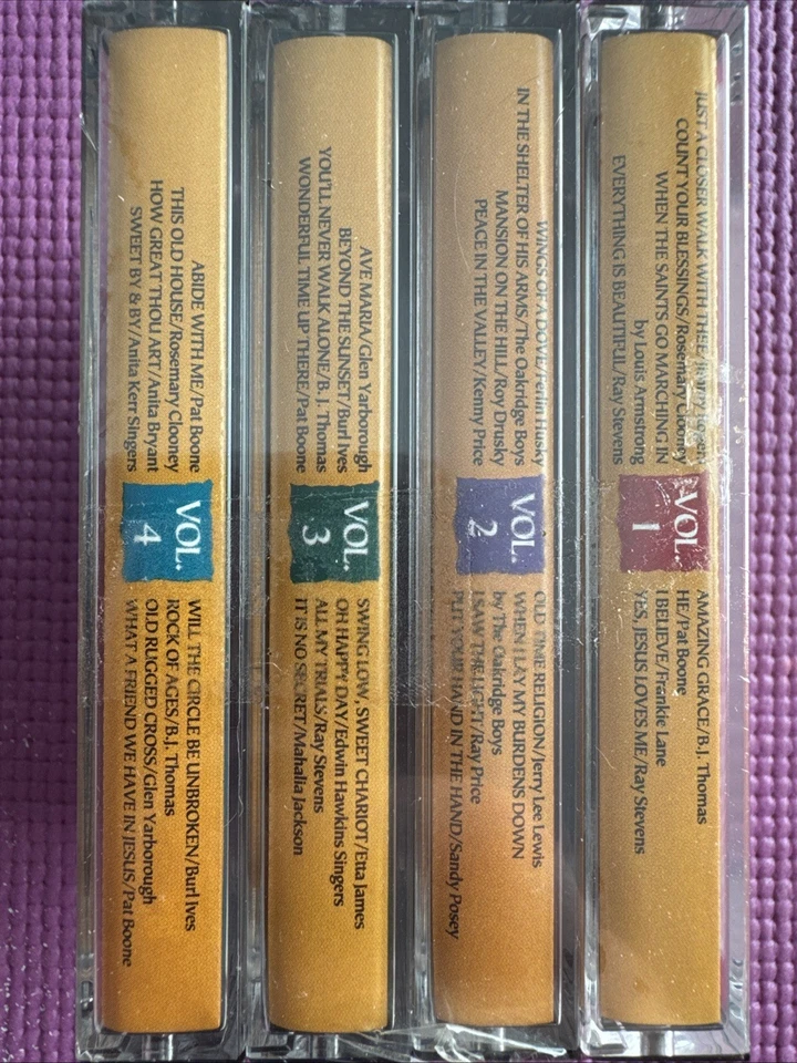 Hymns of Gold Volumes 1-4 Cassette Brand New Factory Sealed - Image 1 of 4