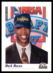 1991-92 SkyBox #520 Mark Macon Denver Nuggets RC Rookie - Picture 1 of 2