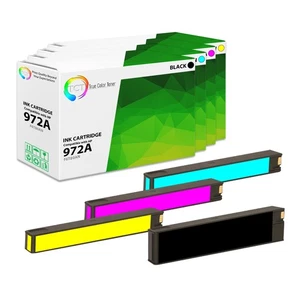 Combo 4Pk TCT 972A para HP PageWide Pro 352dw 452dn 477dn 477dw 552dw compatible - Imagen 1 de 6