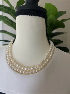 Woman Real Pearl Necklace - Picture 1 of 7