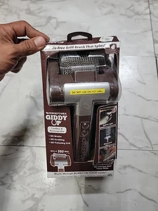 Horsepower GIDDY UP BRISTLE-FREE SPINNING GRILL BRUSH, Cordless & Rechargeable - Picture 1 of 8