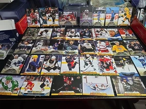Upper Deck Canvas 36 Card Lot Matthew Tkachuk Semyon Yarlamov Black Roope Hintz - Foto 1 di 6