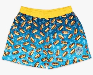 Baseball Lifestyle 101 Popular Hot Dog Shorts Youth Large NWT - Picture 1 of 5