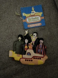KURT S. ADLER ORNAMENTO DA COLLEZIONE 2011 I BEATLES GIALLO SOTTOMARINO - Foto 1 di 6