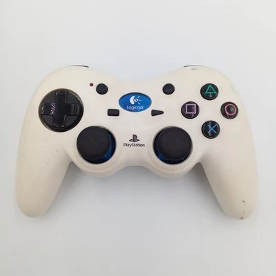 Logitech Cordless Action Controller White EA Sports PS2 G-X2D11 Japanese - Bild 1 von 4