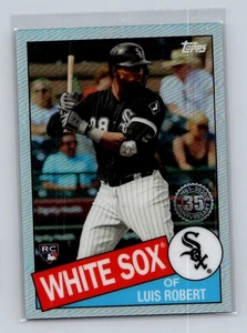 2020 Topps Chrome #85TC-17 Luis Robert 1985 Topps Baseball - Picture 1 of 2