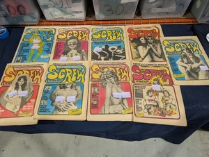 Vintage Screw Magazine Lot – 1970s Issues – Adult Newspaper Collection (231) - Bild 1 von 6