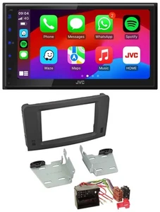 JVC Bluetooth 2DIN MP3 DAB USB Autoradio für Mercedes M-Klasse W164 05-11 - Bild 1 von 9