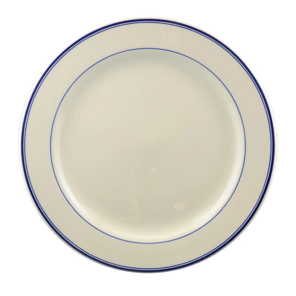 Homer Laughlin 2101085 Banda Azul 12.25" Placa Redonda - 12 / CS Foto 1 de 1