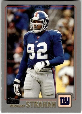 2001 Topps #112 Michael Strahan - Image 1 of 2