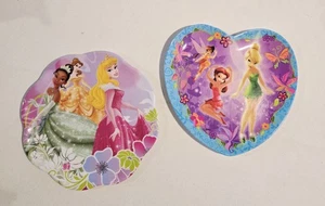2 Zak Designs Disney Melamin Kinderteller, Disney Prinzessinnen, Feen, 8" - Bild 1 von 7