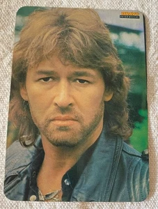 ⭕VTG Tarjeta Calendario Bolsillo 1986 PETER MAFFAY Portugal Grupo Música Cantante - Imagen 1 de 2