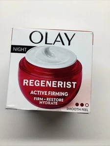 Olay Regenerist 3 Point Moisturiser Anti-Ageing Night Ultra-Hydrating 50ml - Picture 1 of 7