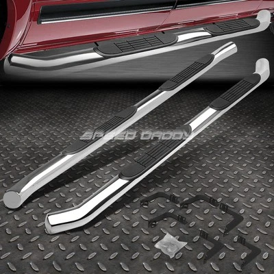 FOR 05-20 NISSAN FRONTIER CREW CAB CHROME 3" SIDE STEP NERF BAR RUNNING BOARD — 第 1/4 张图片