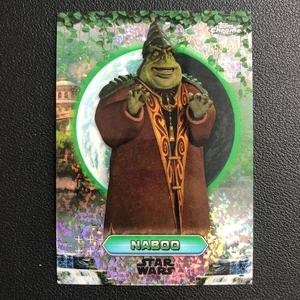 2024 Topps Chrome Star Wars Hyperspace Boss Nass Mini Diamond /99 - Picture 1 of 4