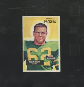 1955 Bowman No 117 William Brown NMMT - Picture 1 of 2