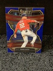 Juan Soto 2020 Panini Select Blue Prizm /149 Washington / San Diego Padres #35