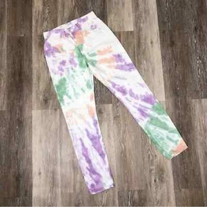 GRLFRND Karolina Tie Dye Skinny Jeans in Sugar Magnolia Size 25 NWOT - Picture 1 of 9