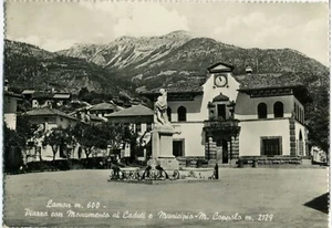 LAMON BELLUNO Piazza 3 Novembre Municipio Monumento ai Caduti Monte Coppolo - Foto 1 di 2